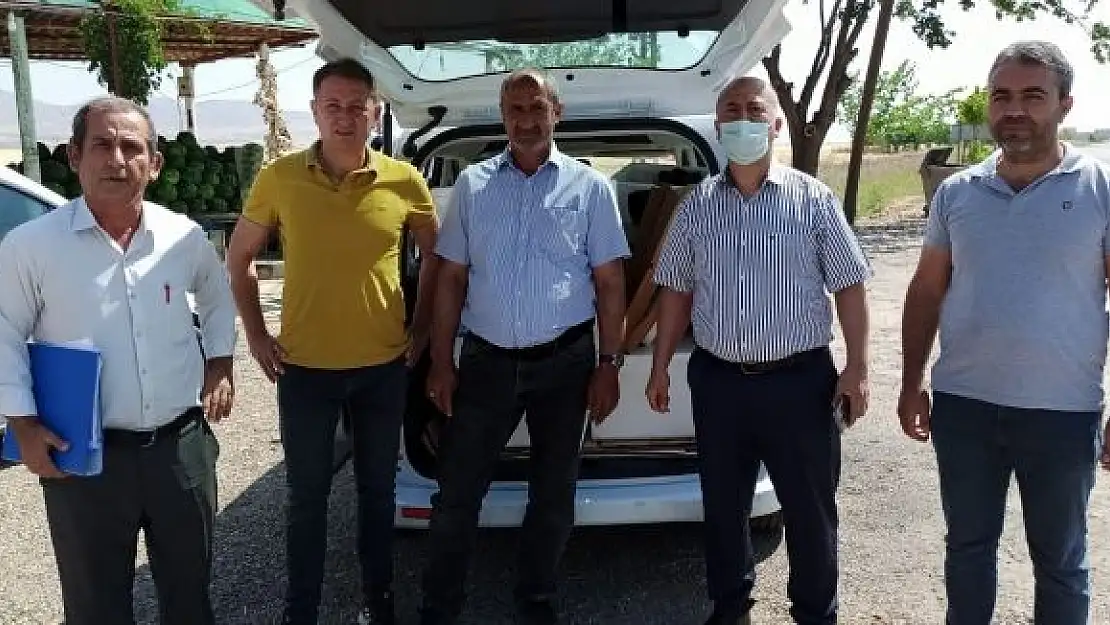 'Gölbaşı´nda Antep fıstığı gözü dağıtıldı'