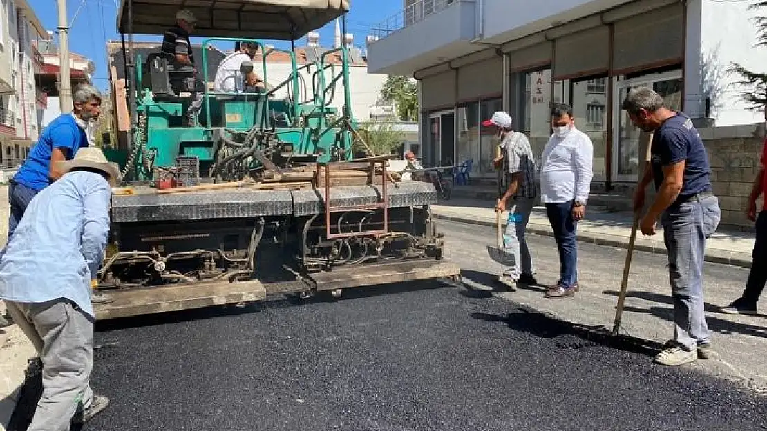 'Gölbaşı´nda asfaltlama çalışmaları devam ediyor'