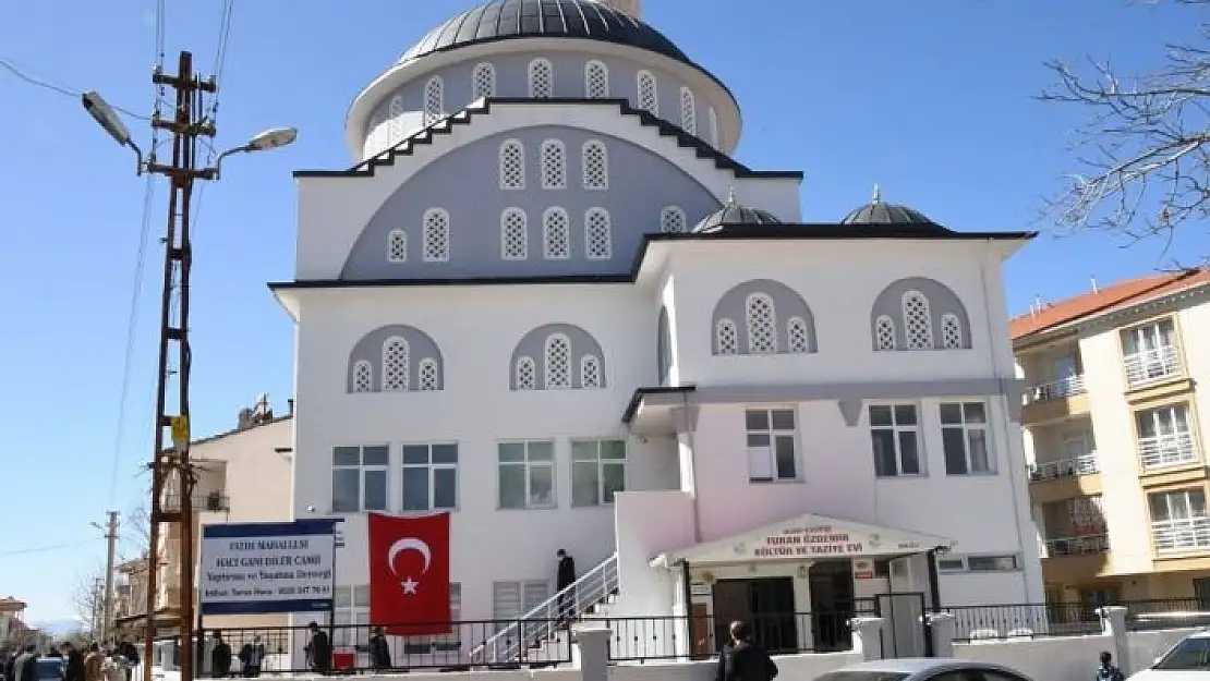 'Gölbaşı´nda Hacı Gani Diler Cami ibadete açıldı'