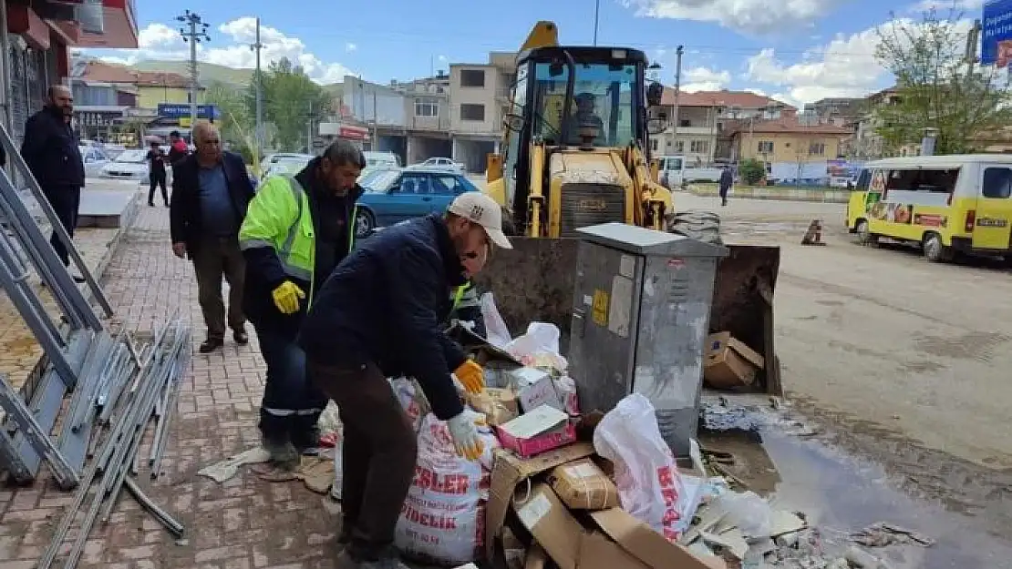 'Gölbaşı´nda hafriyat kaldırma çalışmaları devam ediyor'