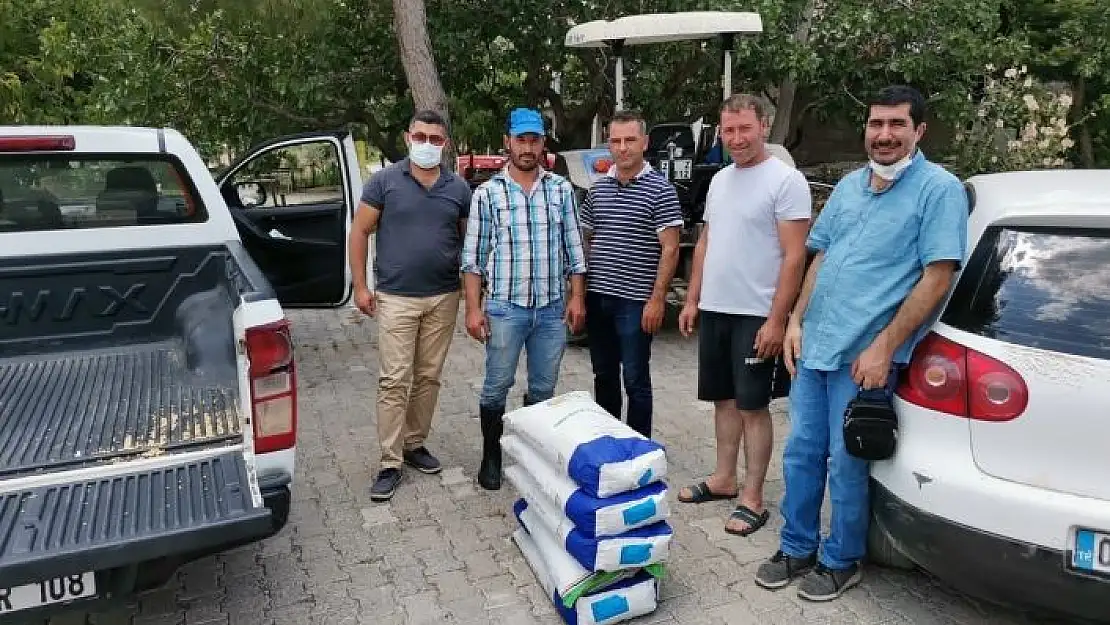 'Gölbaşı´nda silajlık soya tohumu dağıtıldı'