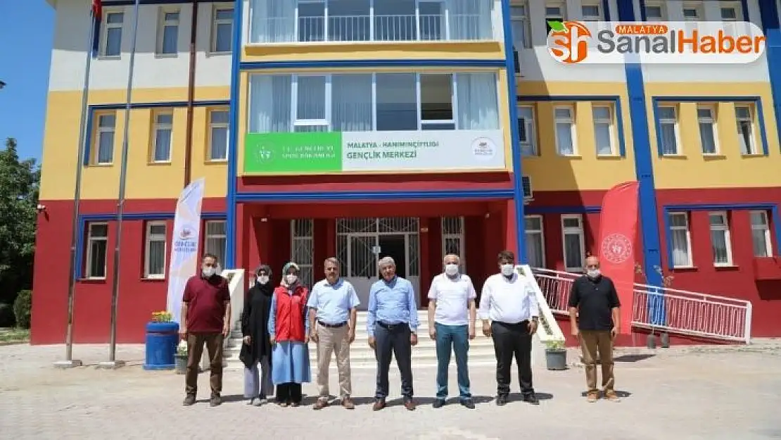Güder'den Hanımınçiftliği Gençlik Merkezi'ne ziyaret
