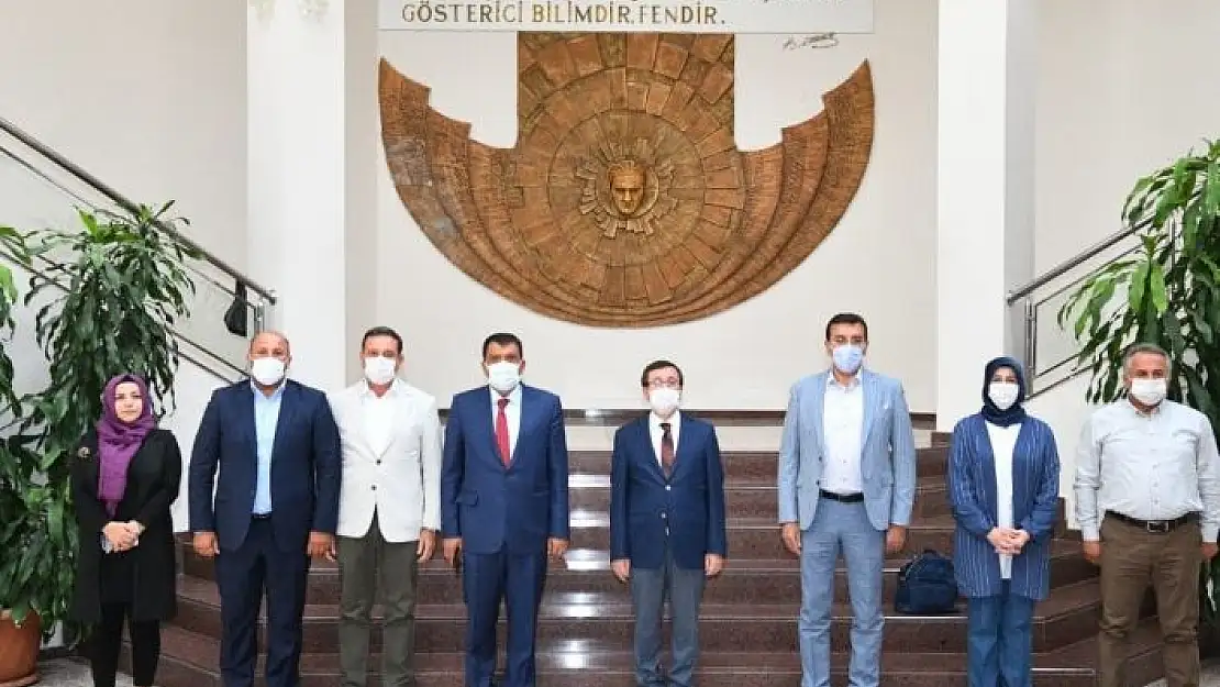 'Gürkan´dan üniversite ile işbirliği vurgusu'