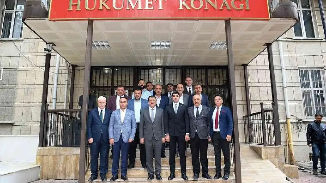 'Gürkan, Doğanşehir Kaymakamı Kılıç´ı ziyaret etti'