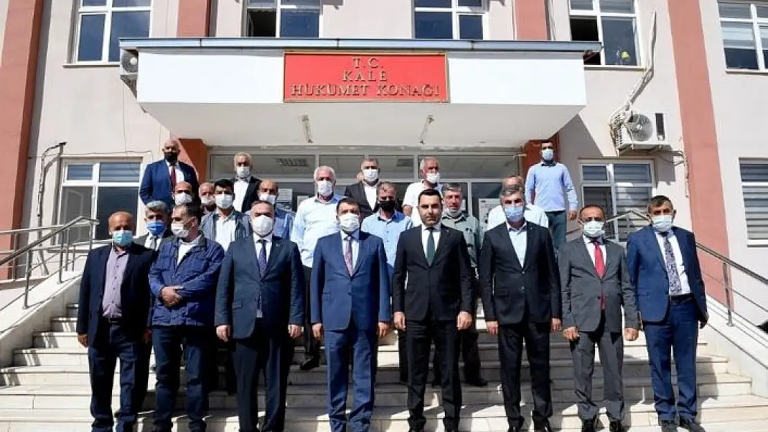 'Gürkan, Kale Kaymakamı´nı ziyaret etti'