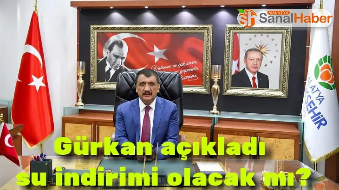 Gürkan, Malatya En Ucuz Su İçen İl