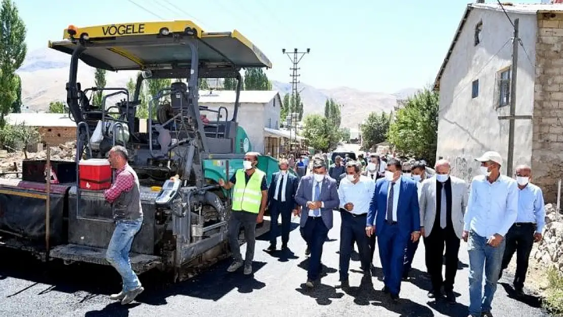 'Gürkan yol çalışmalarını inceledi'