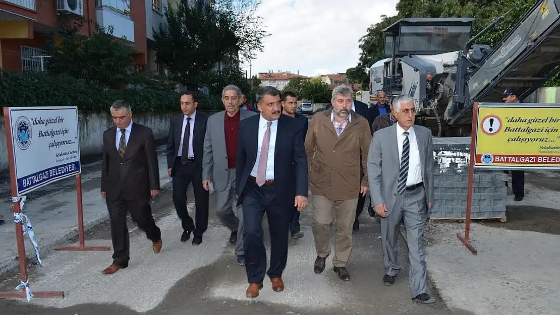 BAŞKAN GÜRKAN, ÇALIŞMALARI YERİNDE İNCELEDİ