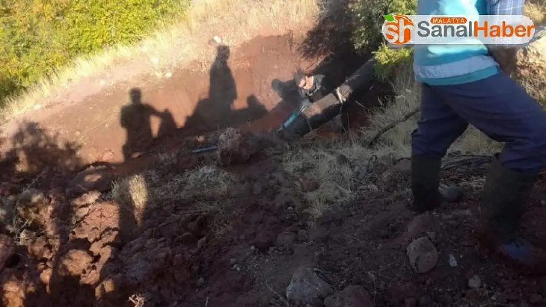 Gürlevik ana isale hattında onarım çalışması yapıldı