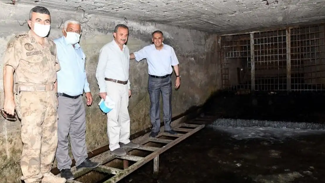 'Gürlevik içme suyu isale hattı yenileniyor'