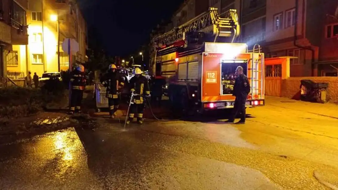 'Gürültüyle yanmaya başladı, ekipler alarma geçti'