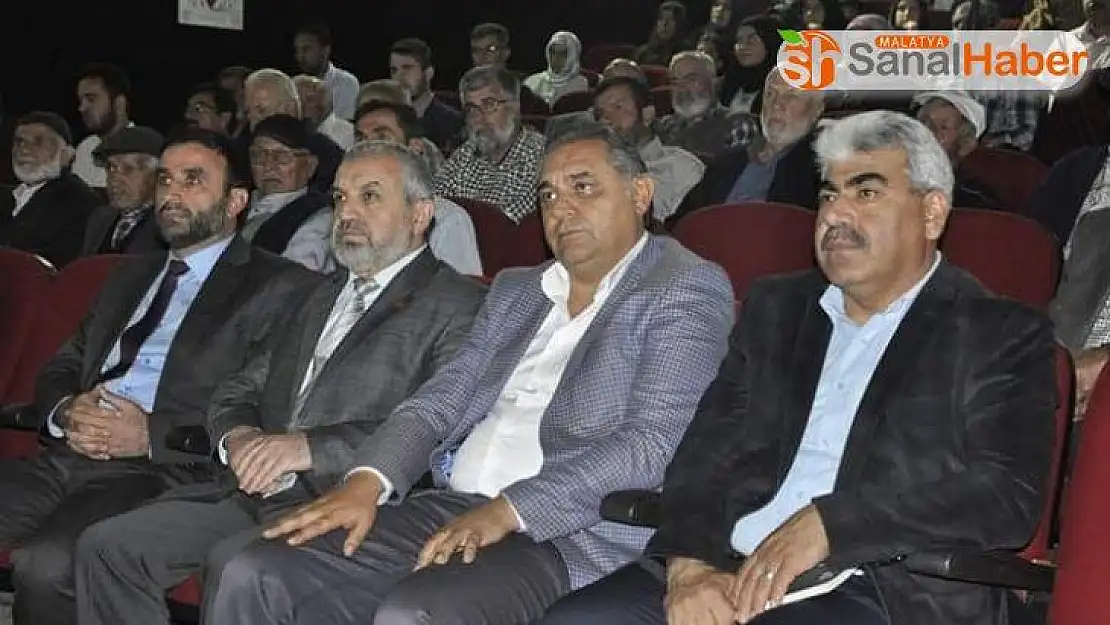 Gürün'de 'Cami ve Hayat' temalı konferans