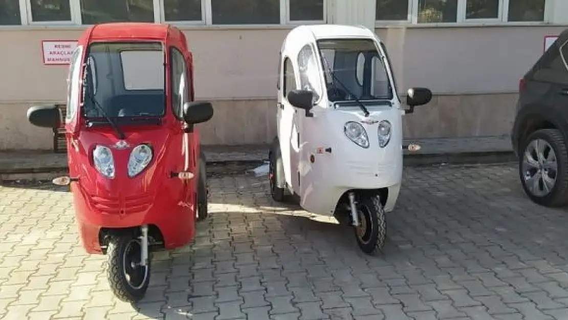 'Gürün Kaymakamlığı engelliler için 2 adet motorlu araç satın alındı'