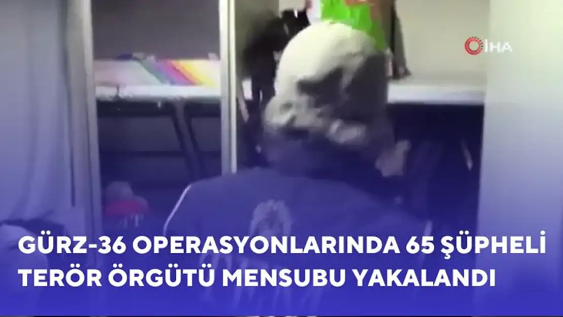 GÜRZ-36 operasyonlarının İstanbul ayağında 8 şüpheli gözaltına alındı