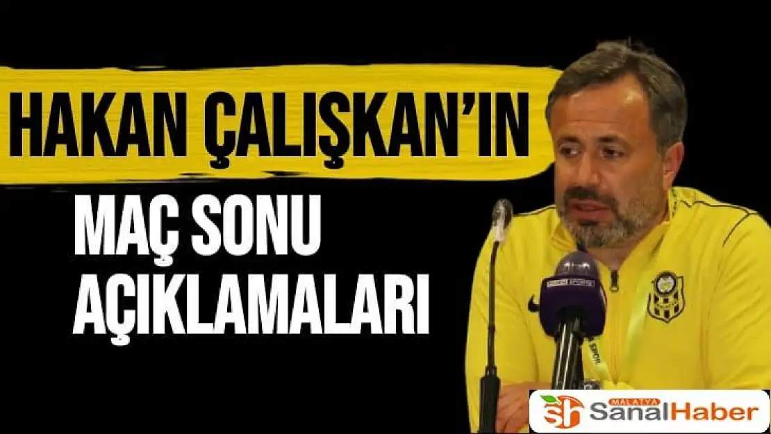 Hakan Çalışkan´ın Maç Sonu Açıklamaları