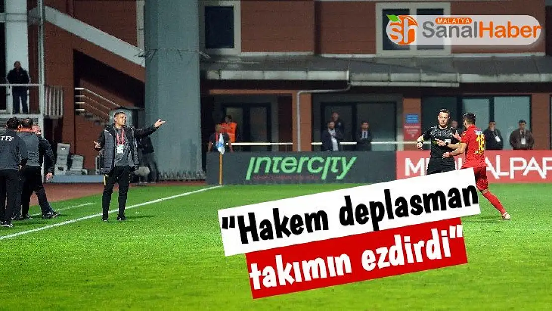 Hakem deplasman takımını ezdirdi