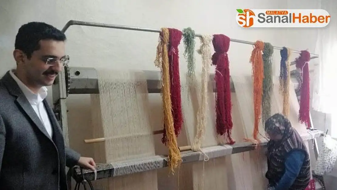 Halı Dokuma kursuna yoğun ilgi