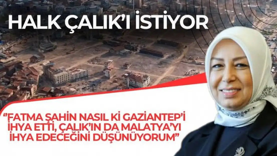 Halk Çalık´ı istiyor 