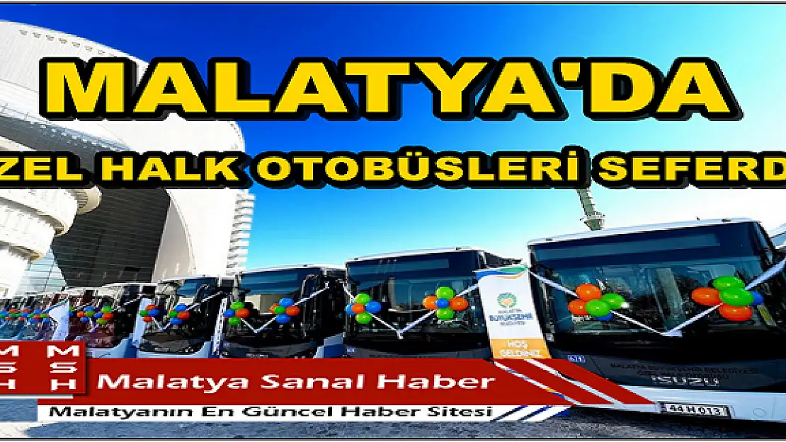 ÖZEL HALK OTOBÜSLERİ SEFERDE
