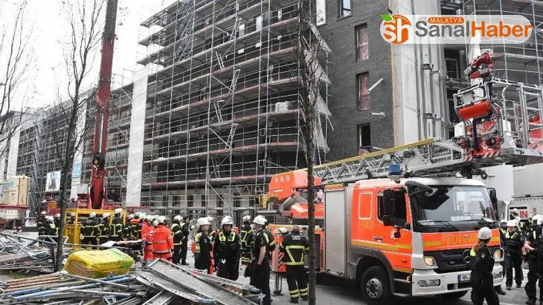 Hamburg'da iskele çöktü: 1 ölü, 8 yaralı