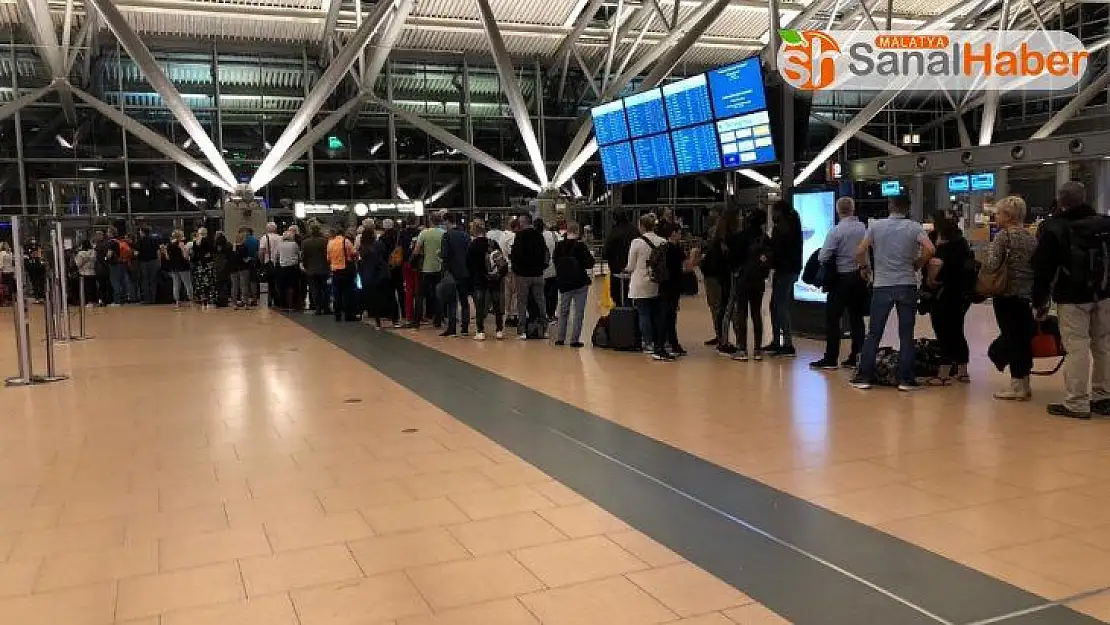 Hamburg Havalimanı'nda güvenlik alarmı