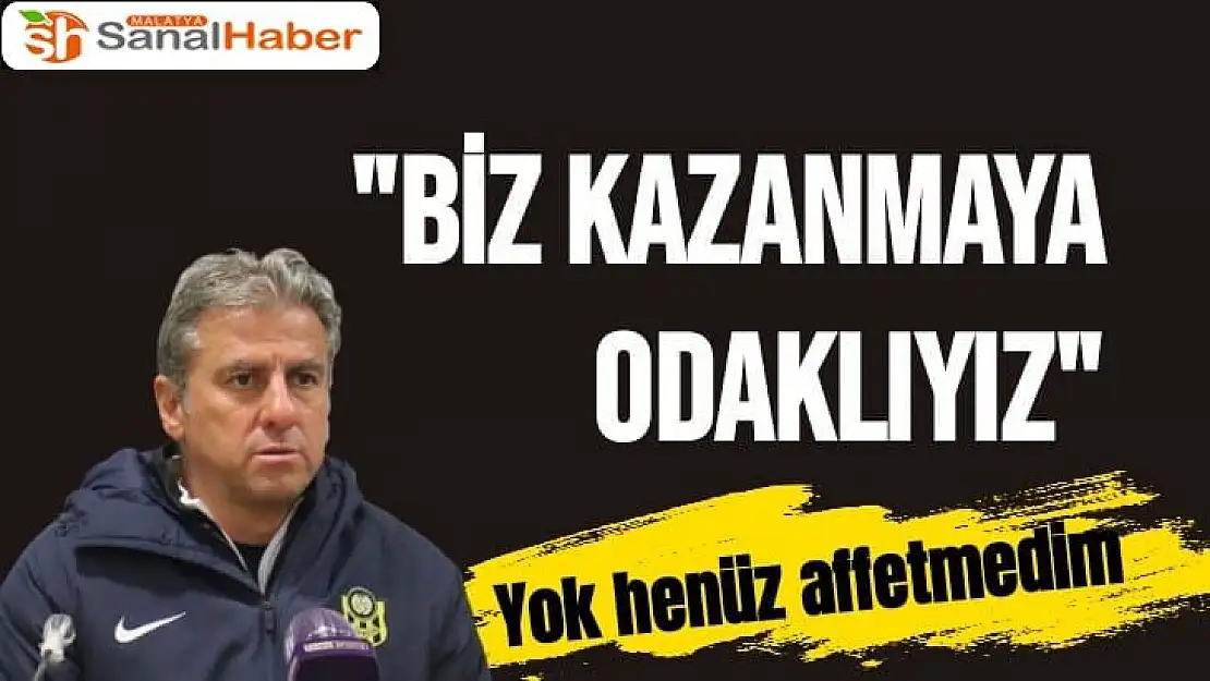 Biz kazanmaya odaklıyız