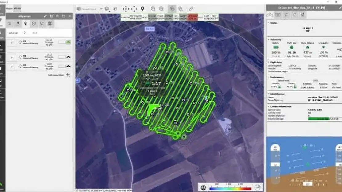 'Harita çalışmalarında drone dönemi'