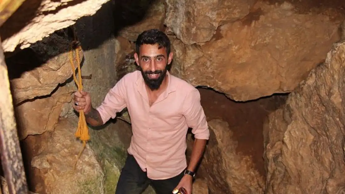 'Harput´a çıkanların uğrak noktası Buzluk Mağarası, giren 5 dakika duramıyor'