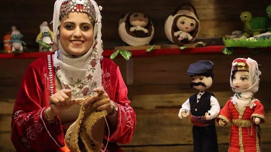 'Harputun tarihi dokusu, amigurumi sanatıyla buluştu'