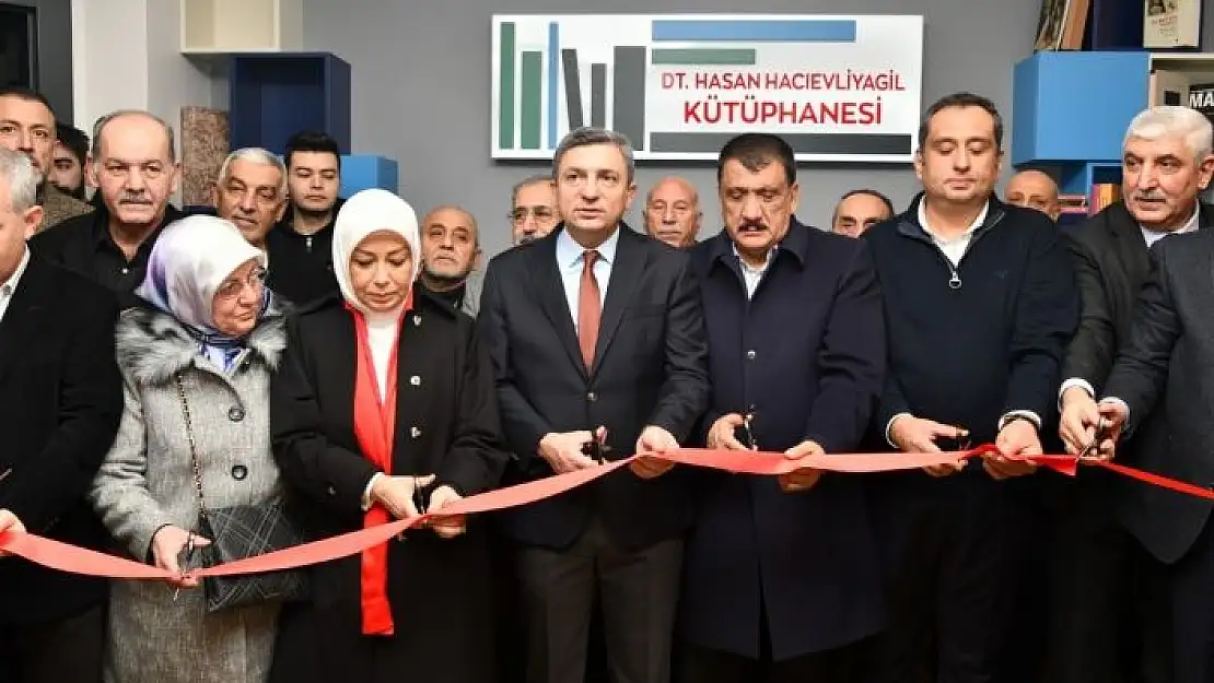 'Hayırsever Hacıevliyagil anısına kütüphane'