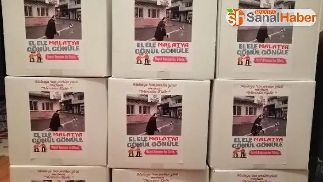 Malatya'da hayırsever iş adamlarından Ramazan yardımı