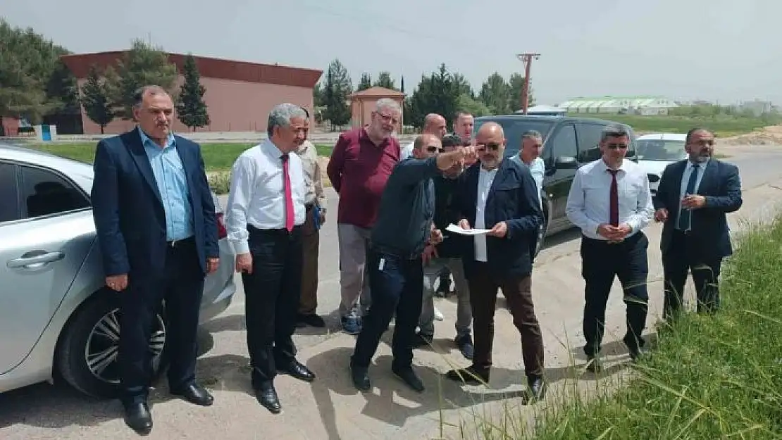 'HDV üyeleri Adıyamanda incelemede bulundu'