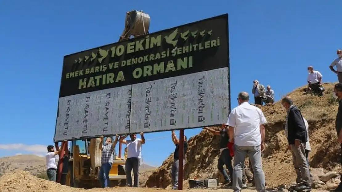 'Hekimhan´da Hatıra Ormanı´nın açılışı yapıldı'
