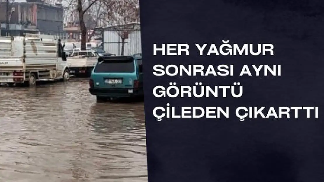 Her yağmur sonrası aynı görüntü çileden çıkarttı