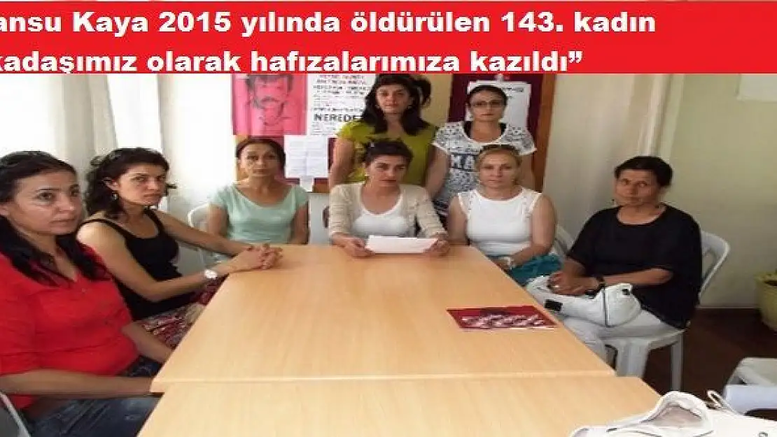 Malatya Demokratik Kadın Platformu'ndan Kınama