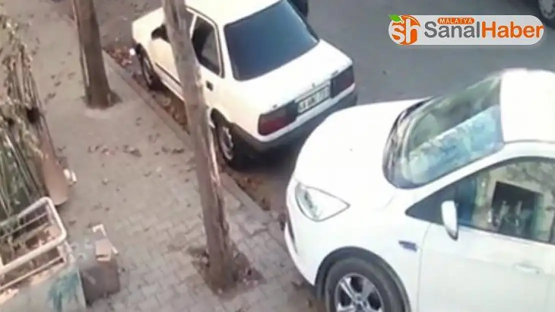 Hırsızlar otomobilden cüzdanı böyle çaldı