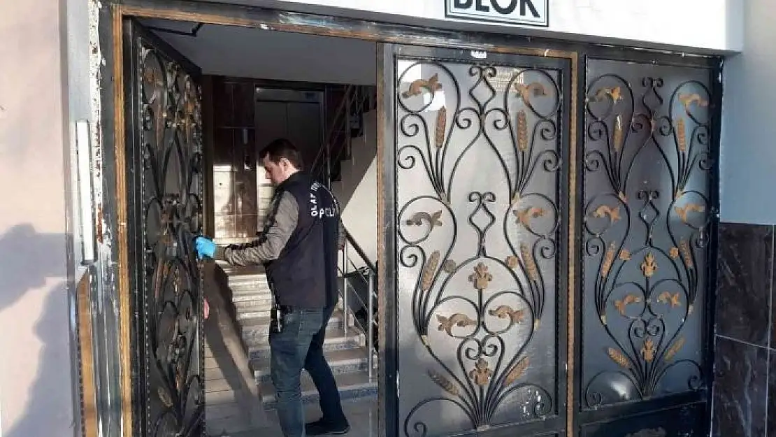 'Hırsızlık için girdiği ikamette yakalandı'