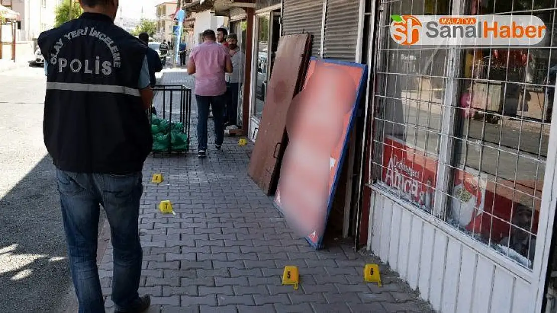 Malatya´da tartışma çıktı muhtar havaya ateş etti