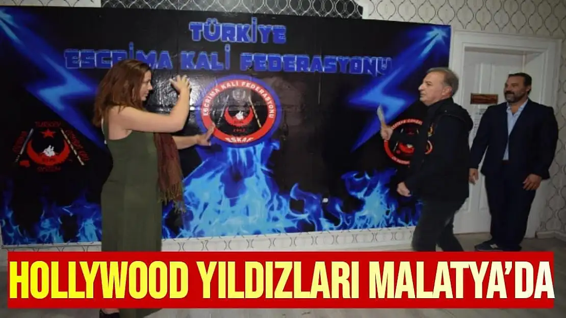 Hollywood yıldızları Malatya´da