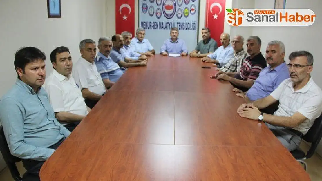Malatya Memur-Sen'den zam tepkisi