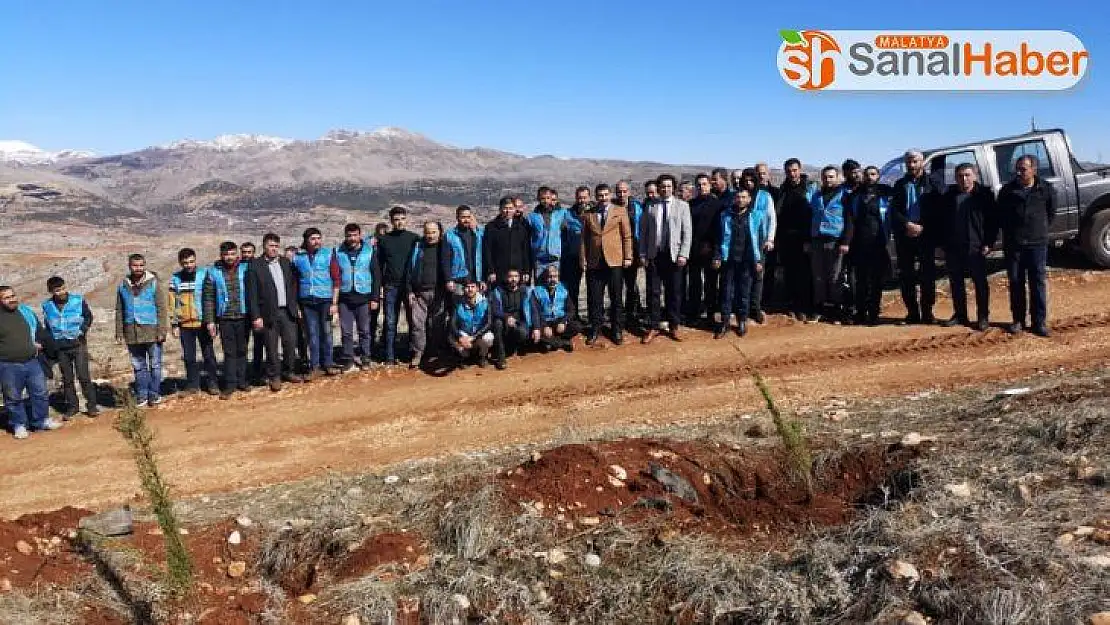 Hükümlüler fidanları toprakla buluşturdu