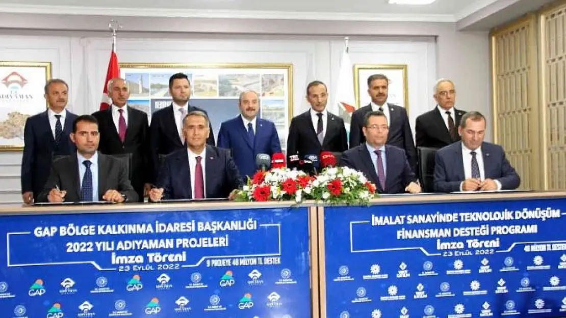 'İKA ve GAP İdaresinin projelerinin protokolü imzalandı'