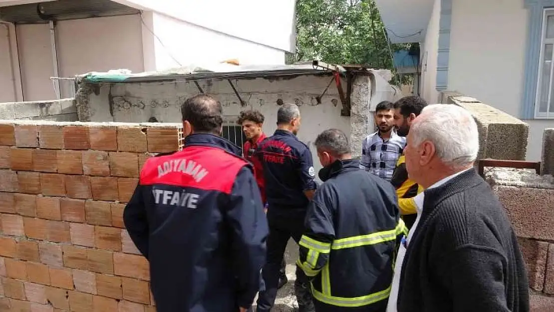 'İkamet yangını korkuttu'