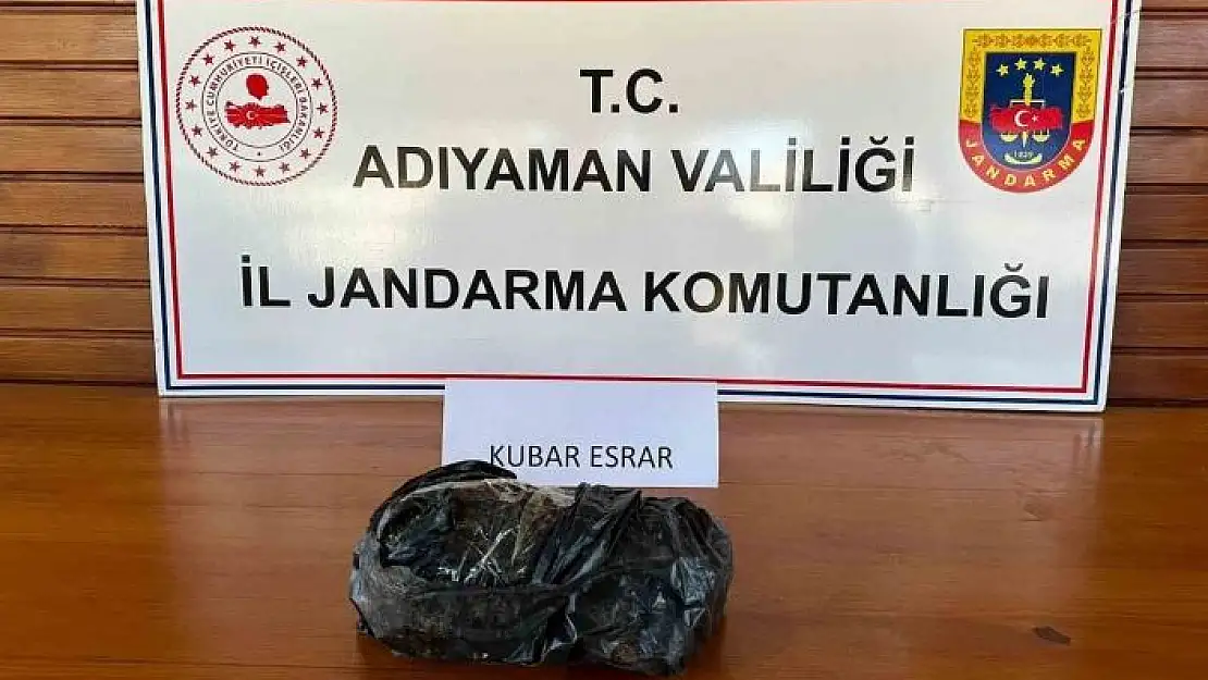 'İkamete yapılan operasyonda esrar ele geçirildi'