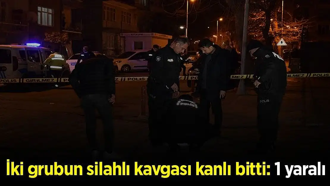 İki grubun silahlı kavgası kanlı bitti