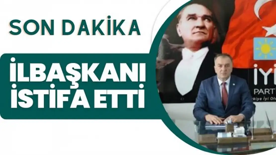 İl Başkanı İstifa Etti