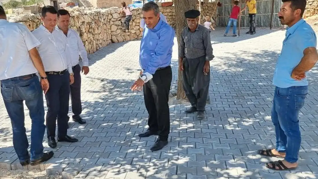 'İl Genel Meclis Başkanı Erdoğan Besni´de yatırımları inceledi'
