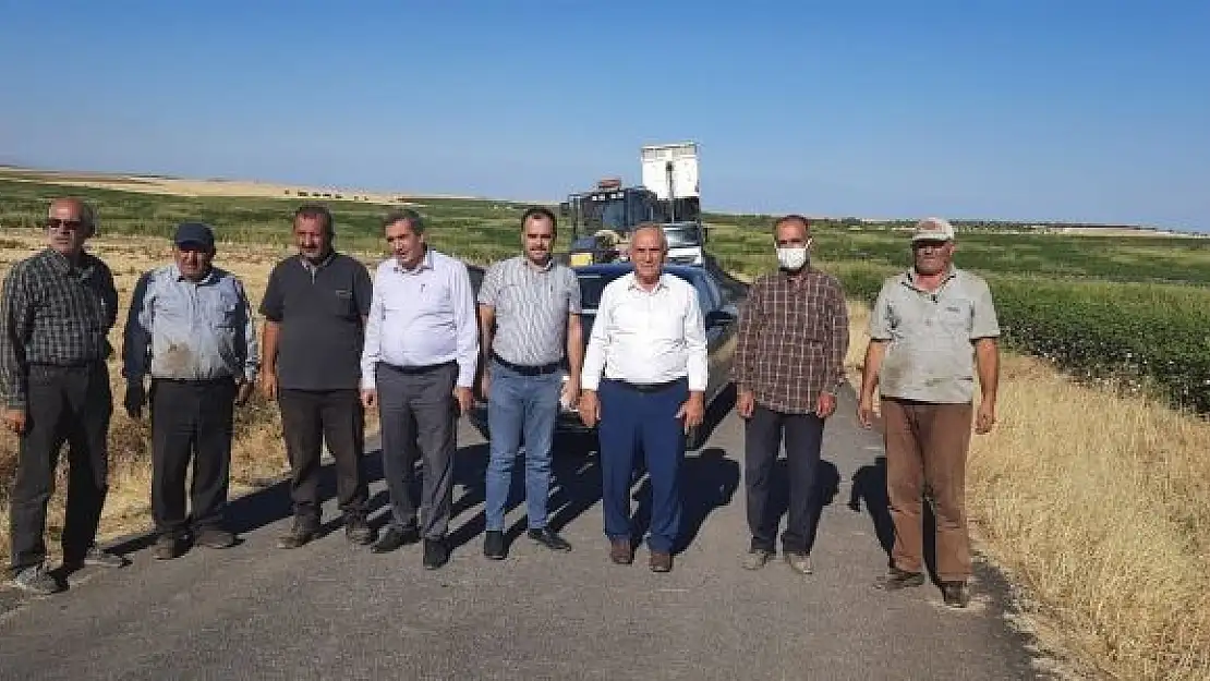 'İl Genel Meclis Başkanı Samsat´taki çalışmaları yerinde inceledi'