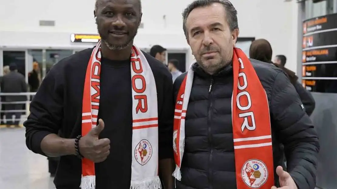 'İmranlısporun yeni transferi Yattara, Sivasa geldi'