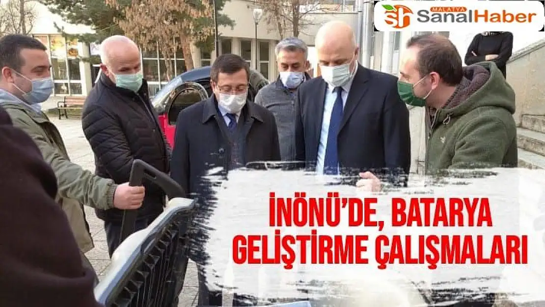 İnönü´de, batarya geliştirme çalışmaları